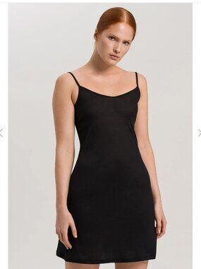 HANRO Ultralight Cotton Bodydress, XS Black